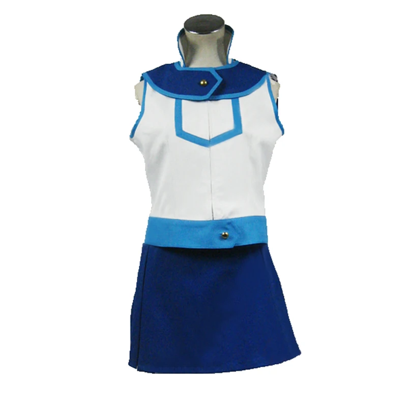 Yu-Gi-Oh! Duel Monsters GX Alexis Rhodes Asuka Tenjouin Uniform Cosplay Costume top+skirt 11