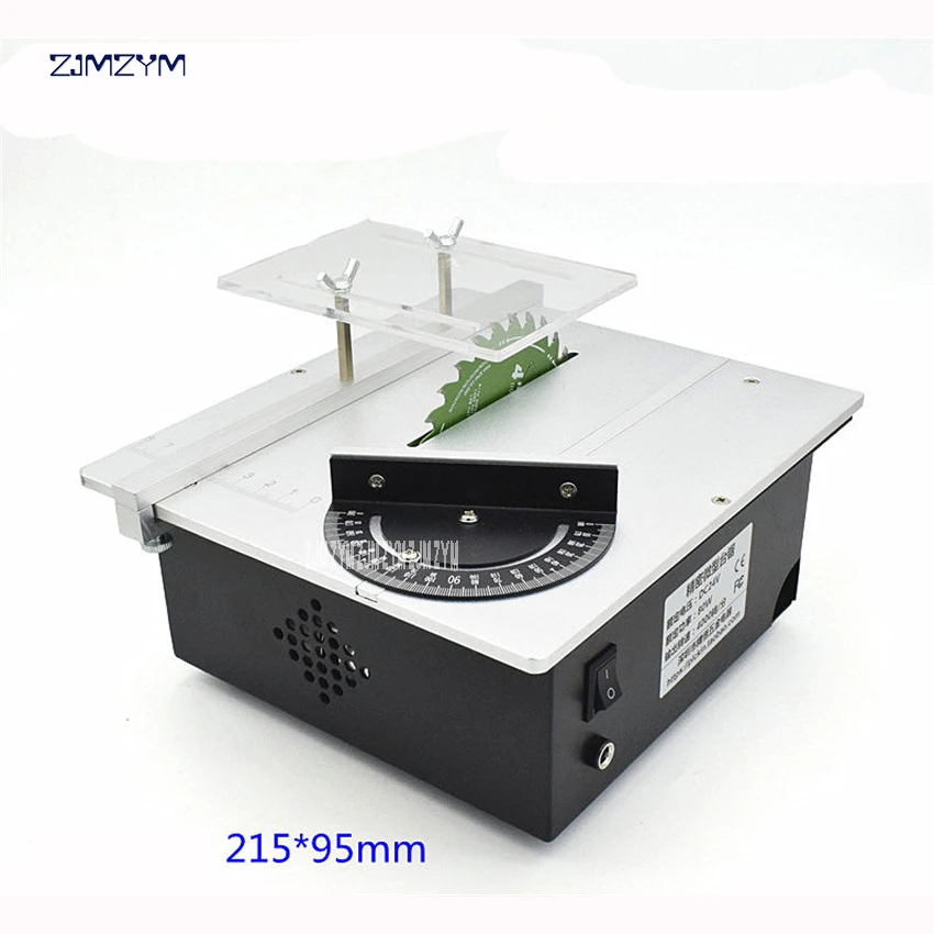 T40 Mini table saw multi-function woodworking saws DIY table cutting mini-milling polishing table saws DC12-24V 27mm Cutting