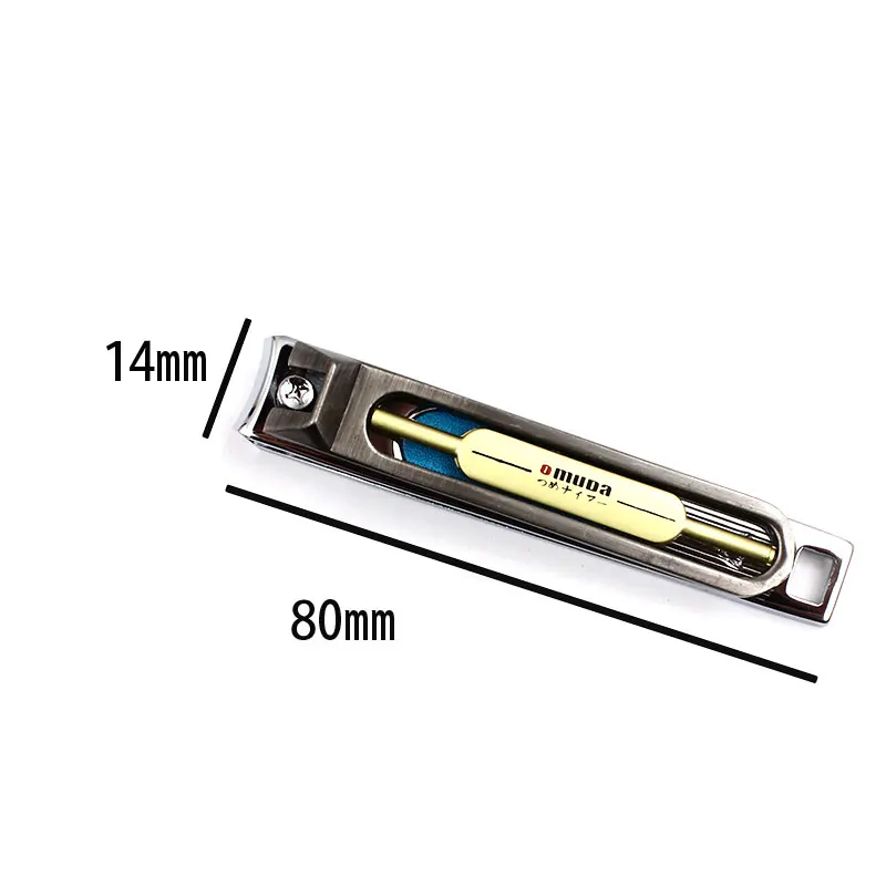 1PCS Professional Nail Clippers Stainless Steel Toe Nail Cutter Clippers High Quality Finger Nail Trimmer Manicure Pedicure Tool