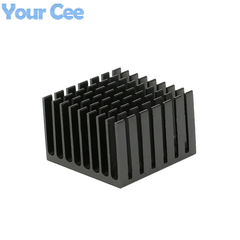 5pcs/1pc 37*37*24mm Heatsink Radiator Cooling Fin Aluminum Heat Sink 37x37x24 for LED Power IC Transistor Module PBC 37X37X24mm