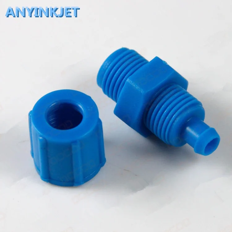 Free shipping For Willett 43S pump connector festo fitting tube Jaco nut for Willett 43S 430 46P printer