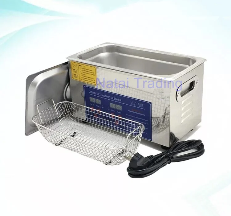 ultrasonic cleaner stainless steel 120W 3L diesel injector cleaning machine for Bosch Denso Delphi injector repair tool