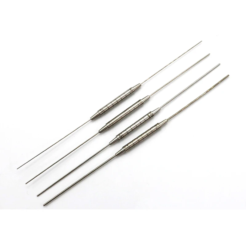 4Pcs/Set Titanium Alloy Ophthalmic Instruments lacrimal Probe Microscopy Equipment lacrimal Probe Headed Tool