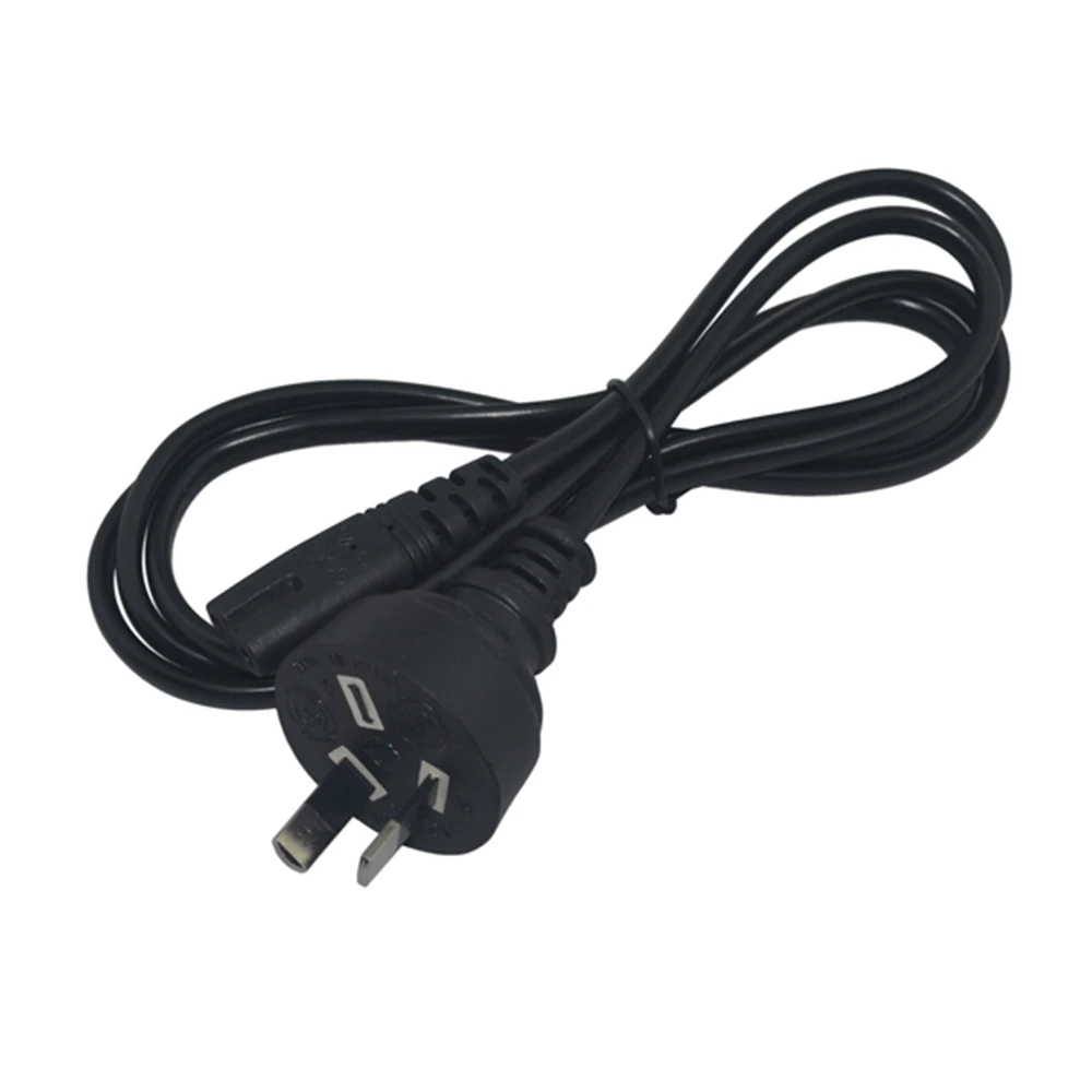 Kabel daya Universal 1.2m, untuk PS2 PS3 PS4 ramping Xbox standar Australia kabel daya sapi api 8 delapan ekor