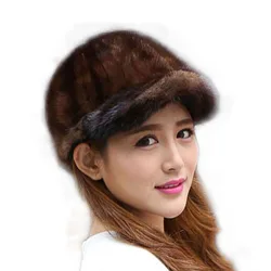 mink fur hat women's hair mink fur hat benn mink hat mink knight cap