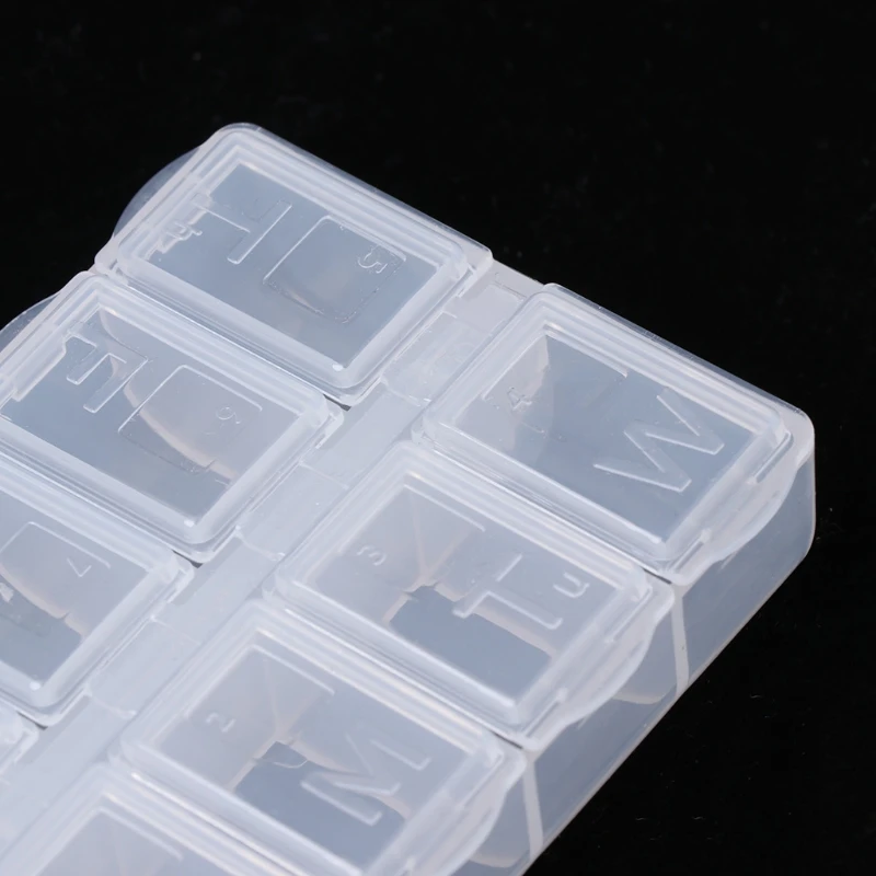 Hot Sale 8 Grids Plastic Storage Box Case Home Organizer Jewelry Beads Pill Boxes Parts