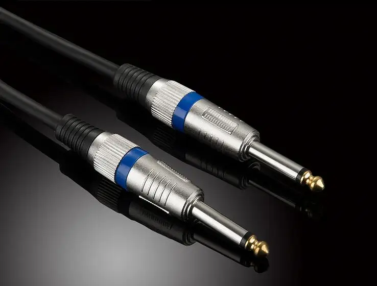 ใหม่ 6.35 6.35 สายชาย - ชายสาย AUDIO สาย audio 1 M 2 M 3 M 5 M 20 M 30 M JSJ-608B