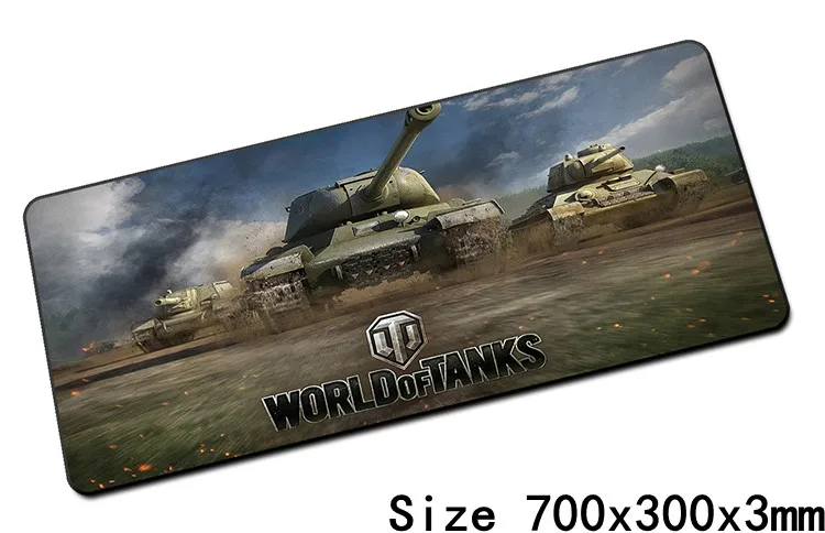 World of tanks mouse pad 700x300x3mm pad mouse notbook computer