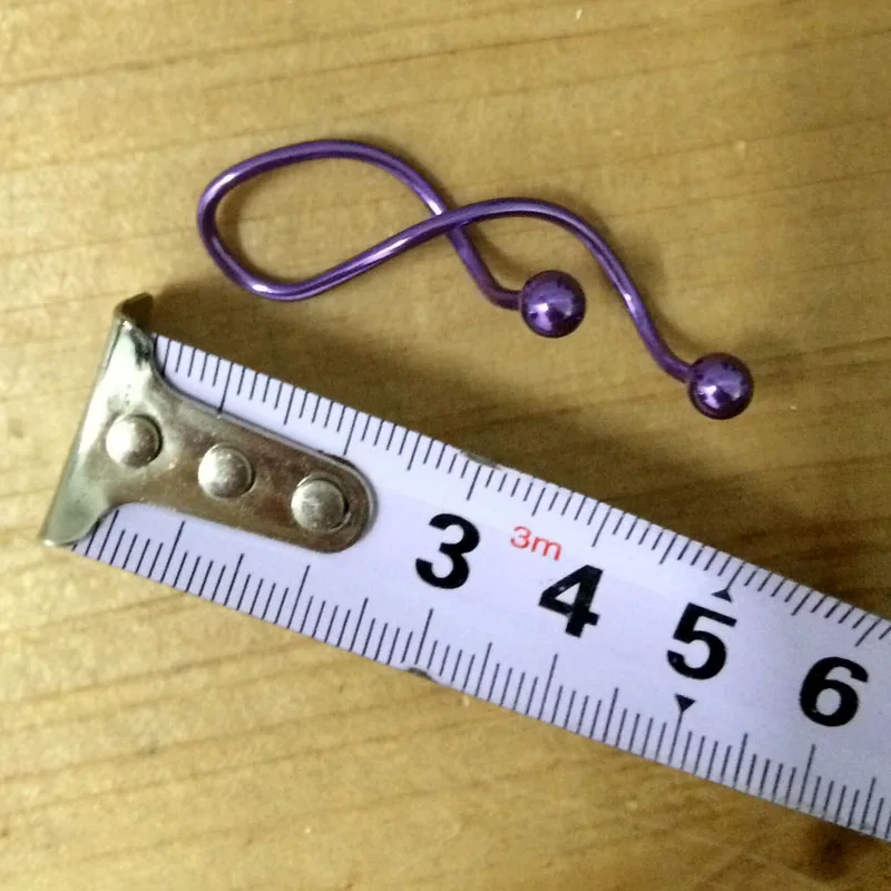 4Pieces Twist Spiral Ear Industrial Piercing Barbells Belly Button Ring Navel Piercing Nombril Ombligo Earring Ear Piercing 14g image 5