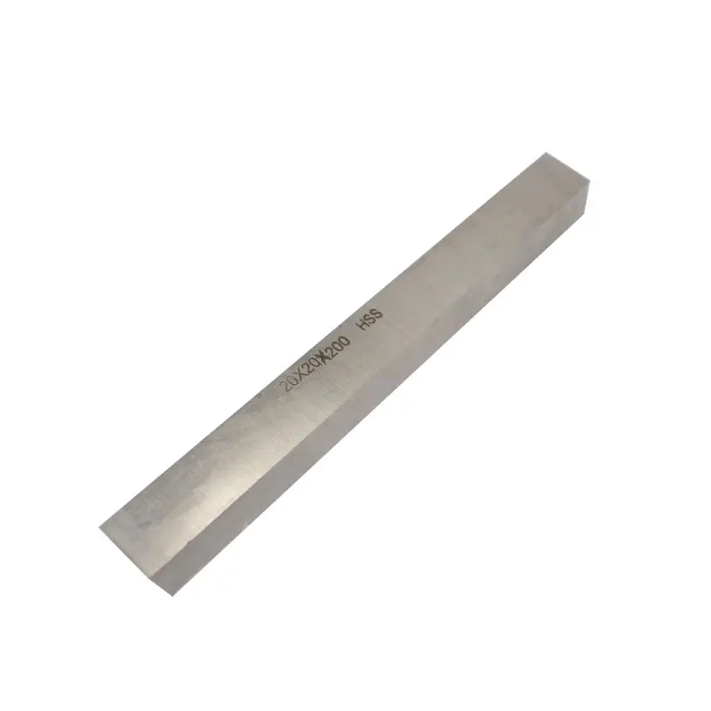 1pc Lathe Carving Turning Rectangular Bits Bar 20mm x 20mm x 200mm High Speed Steel HSS cnc Milling Cutter Bit Tool