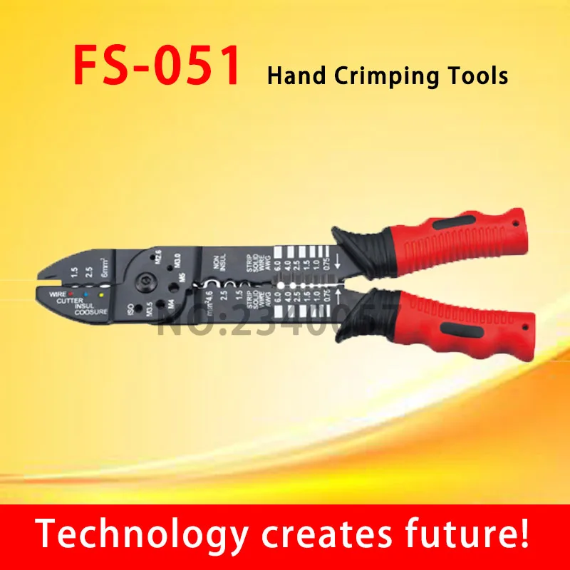 Multi-functional crimping pliers terminals crimping tools wire stripper multi tool tools hands plier FS-051