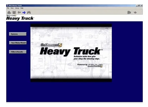 M.itchell OnDemand5 Heavy Truck Diagnostic Software 2005
