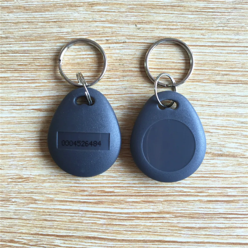 RFID ID card keytag 125Khz Key Tag Keyfob Proximity Token key fobs Chain