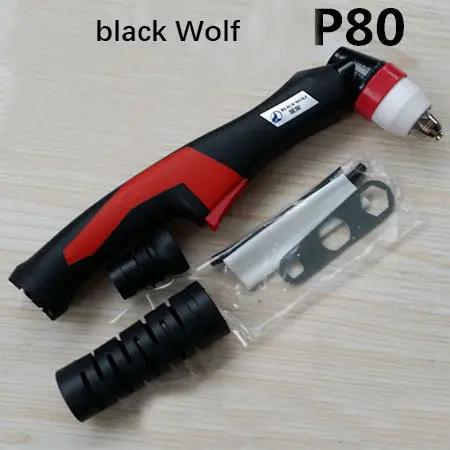 P80 Black Wolf P80 authentic gun head Plasma Cutting Torch Pilot Arc CNC Cutter Plasma Cutting Machine