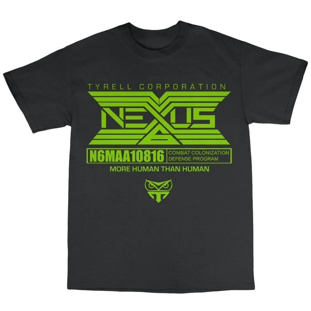 Tyrell Nexus T-Shirt 100% Cotton Bladerunner 2019 New Fashion Brand Clothing Different Colours High Quality Funny Casual Shirts