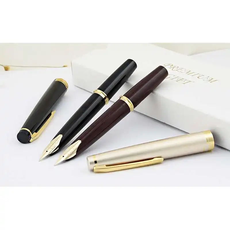 Pilot Elite 95s 14k Gold Pen EF/F/M nib Limited Version Pocket Fountain Pen Champagne Gold/Black Perfect Gift