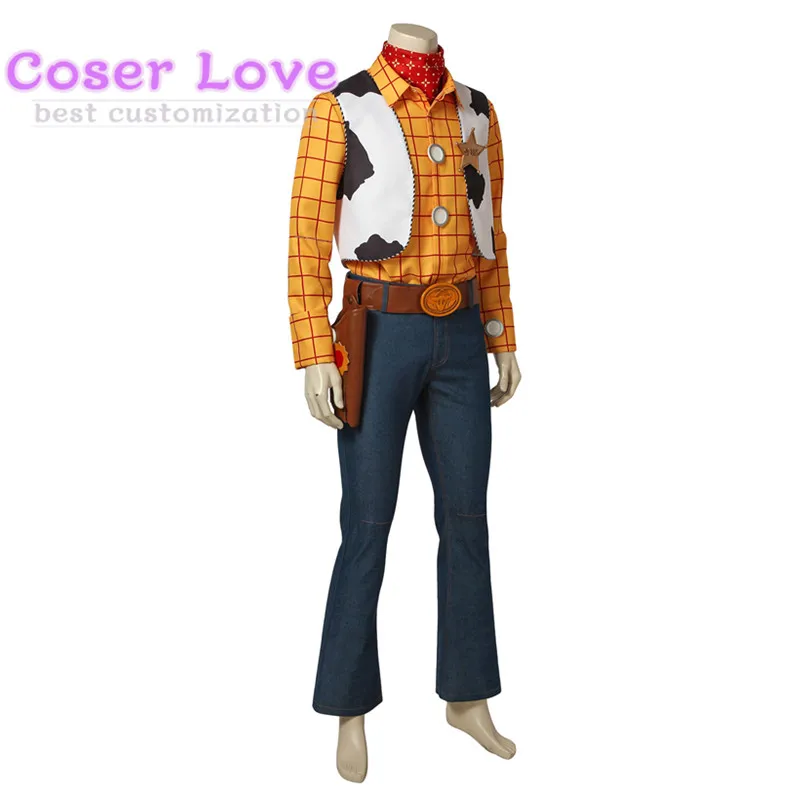 Anime Woody Cosplay Costume Carnival Halloween Comic Con Convention Outfits