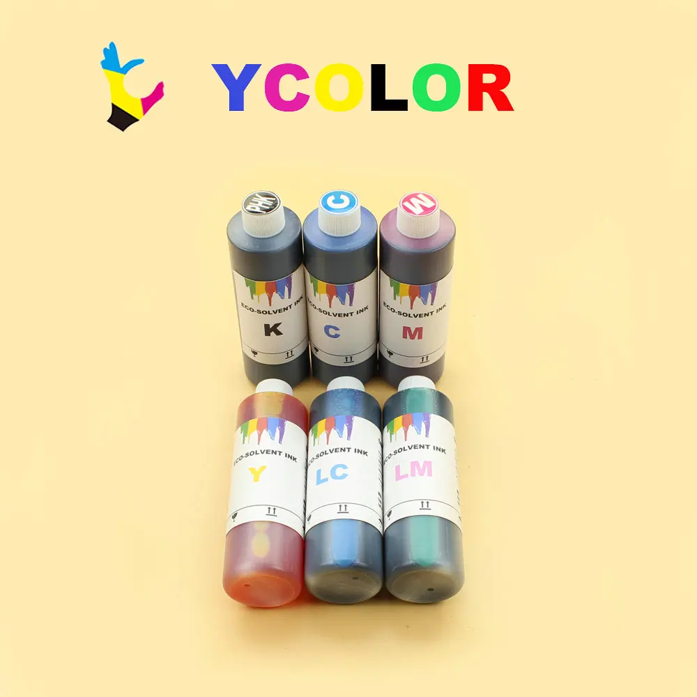 

250ML*6 high quality Eco-solvent ink For HP 8000 8000S 9000 10000 9000S 10000S printer eco-solvent ink