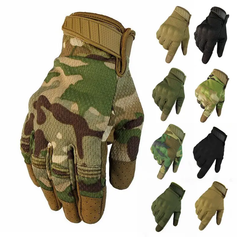 

Breathable Full Finger Touch Screen Tactical Gloves Airsoft Combat Gloves Winter Hiking Cycling Climbing Gloves