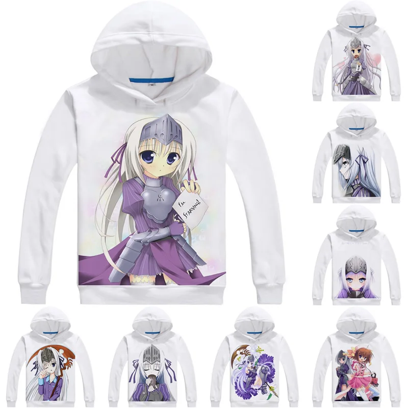 

Is This a Zombie 3D Hoodies Men Long Sleeve Anime Hooded Korezom Kore wa Zonbi Desu ka Eucliwood Hellscythe Cosplay Sweatshirts