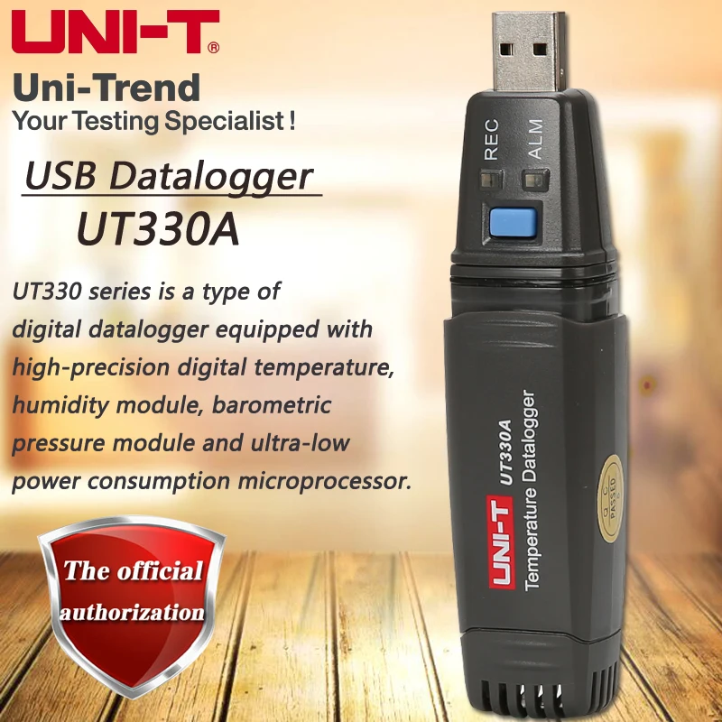 

UNI-T UT330A/UT330C Цифровой регистратор температуры и влажности Высокоточный автоматический прибор для сбора данных