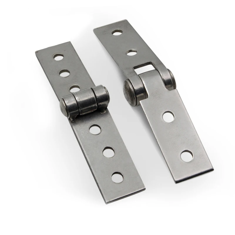 2Pcs Door Windows Hinges Frameless glass Stainless steel Folding hinge Rotating Shaft Window Glass Connector balcony Glass Hinge