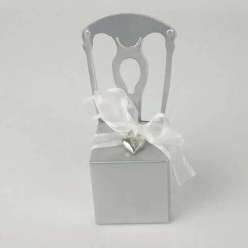 

Newest 100pcs chair design Wedding Favor Boxes Wedding Candy Box Casamento Wedding Favors And Gifts