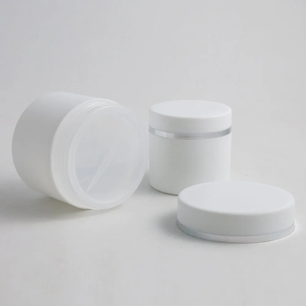 12 x 30 ml 50 ml 100 ml Reizen Cosmetische Pot Lege Plastic Crème Blikjes Fles Zalfpotje Monsterflesjes Draagbare Container Make-up