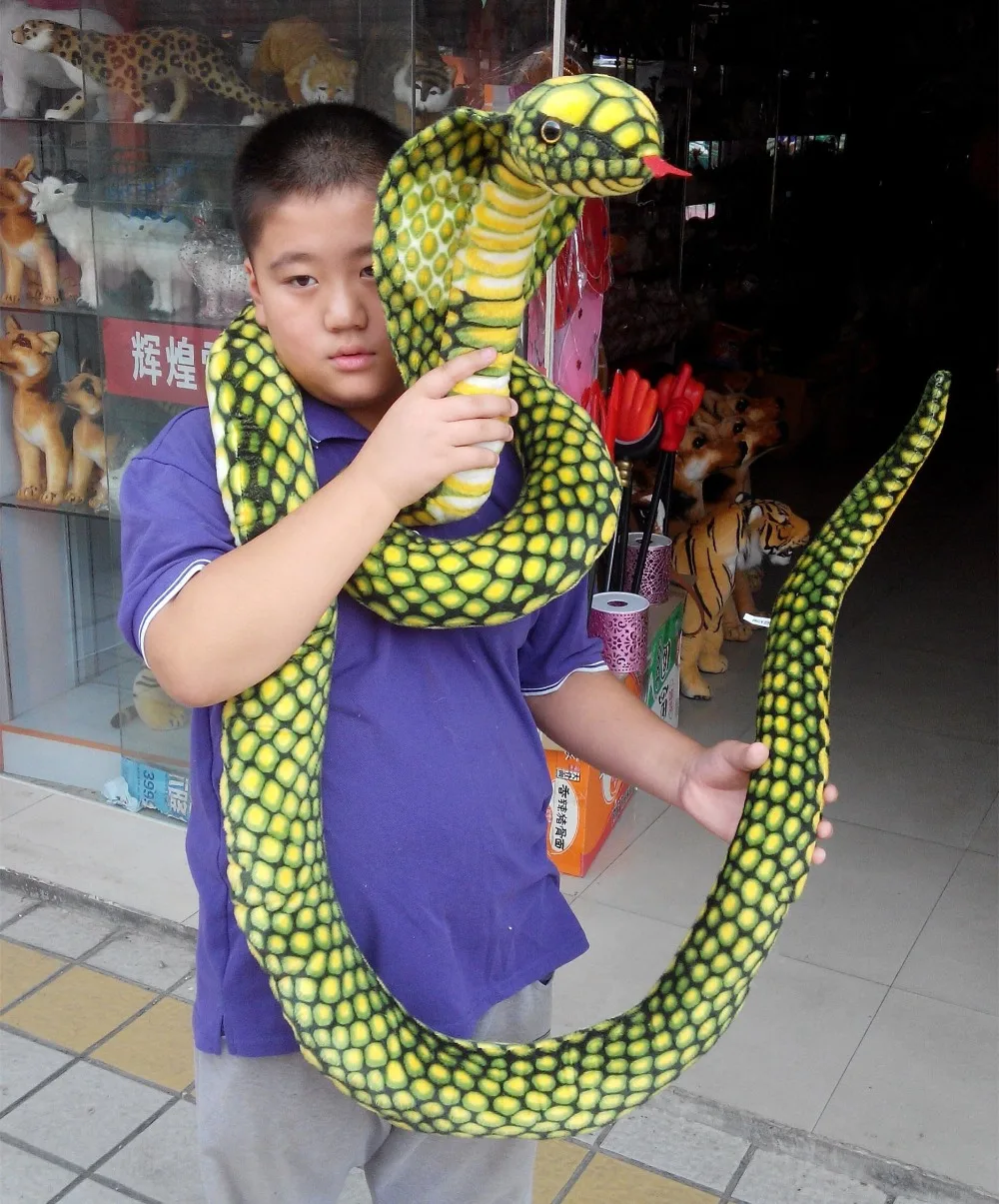 

lovely cartoon green snake long 260cm plush toy soft doll Christmas gift b1222