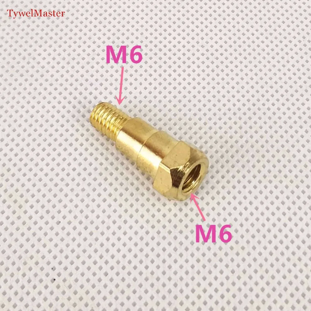 9pcs 24KD di Saldatura Torcia di Consumo 0.8 millimetri 1.0 millimetri 1.2 millimetri MIG Torcia del Gas Ugello Tip Holder Diffusore di Gas di MIG MAG Saldatura Torcia