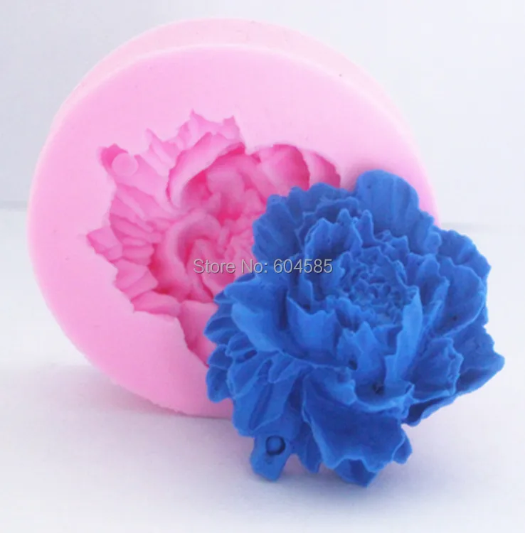 flower 3D silicone fondant cake molds soap chocolate mould for the kitchen baking Sugarcraft  FM180