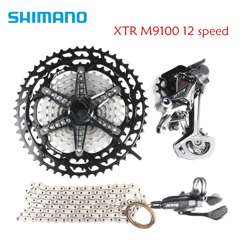 Shimano XTR M9100 Groupset 12 Speed Bike Bicycle Mtb Groupset Kit