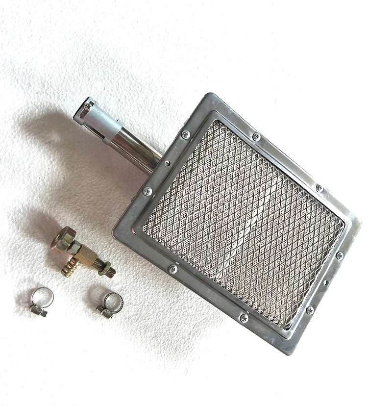 Brûleur En Céramique Infrarouge 41 X 8 Cm Pour Barbecue à Gaz - Puissant Et Polyvalent