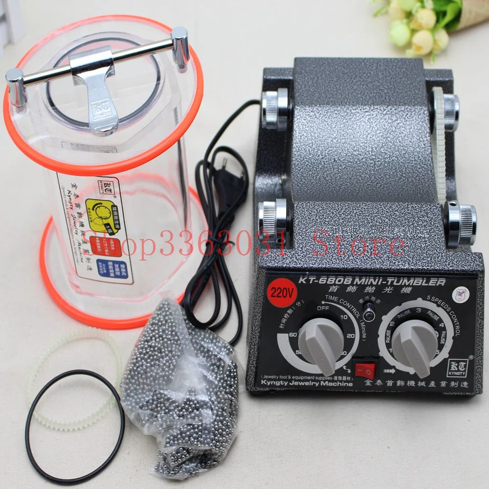 

Mini Rotary Tumblers Polishing machine with rotary material for Jewelry tools and Equipment