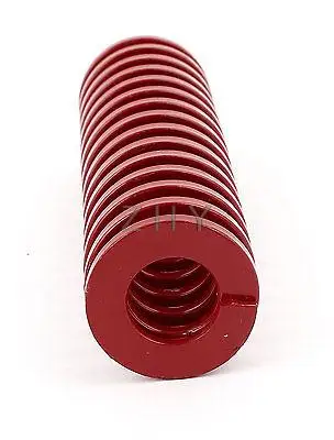 TM 16mm OD 8mm ID 125mm 150mm 175mm 200mm 250mm 300mm Long Red Middle Load 65Mn Metal Spiral Stamp Compression Mould Die Spring