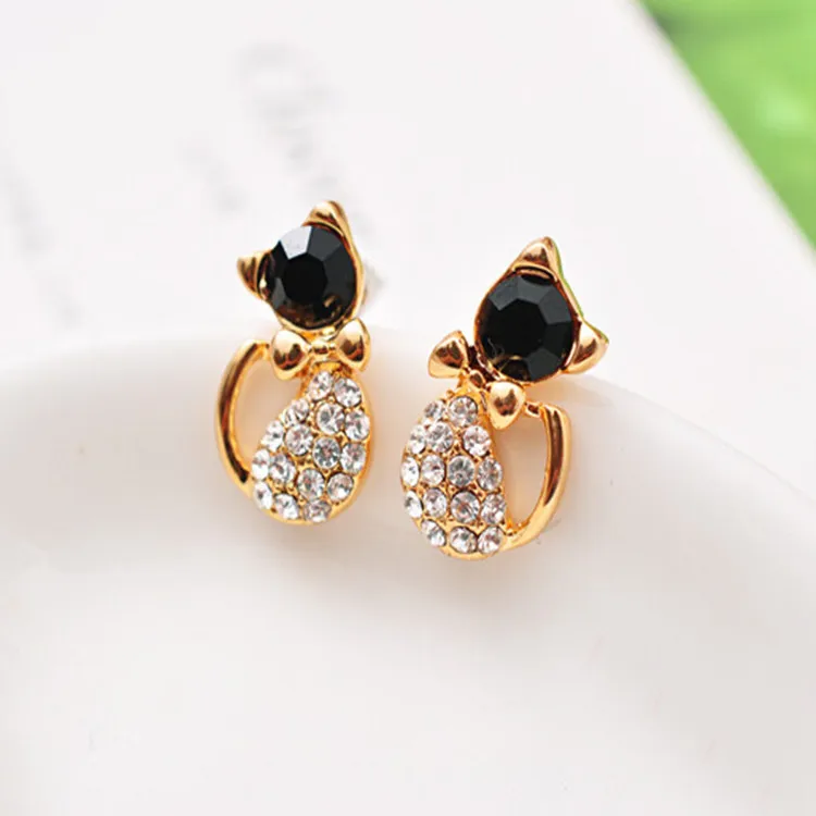 Europe And The United States New Fashion Jewelry Earrings Angel Bow Earrings Earrings Mixed Color Gifts For Girls Wholesale