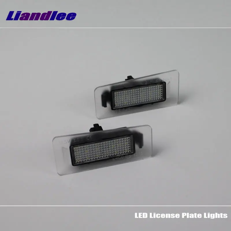 Liandlee Car License Plate Lights For KIA KX3 KX-3 K3S 2016 2017 Auto Number Frame Lamp Bulb LED Electronic Accessories