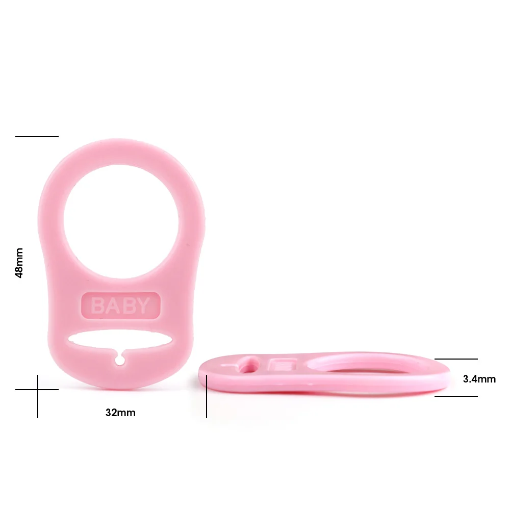 TYRY.HU-Attache-sucette en silicone pour bébé, 10 pièces, adaptateur, clips, accessoires, bébés, sucette, rêves