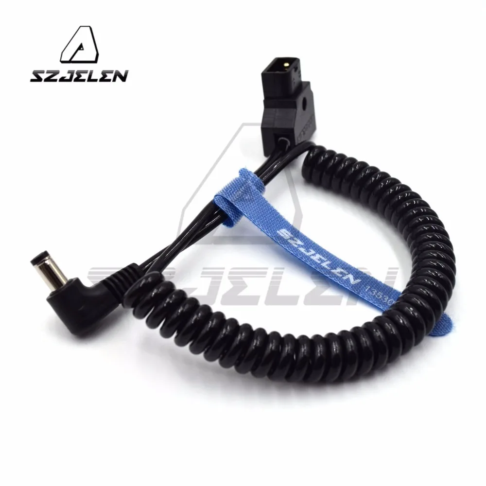 Daya Tekan D-tap Pria untuk KANAN SUDUT DC 5.5X2.5 Mm 12 V Kabel untuk DSLR RIG daya V-mount Anton Baterai