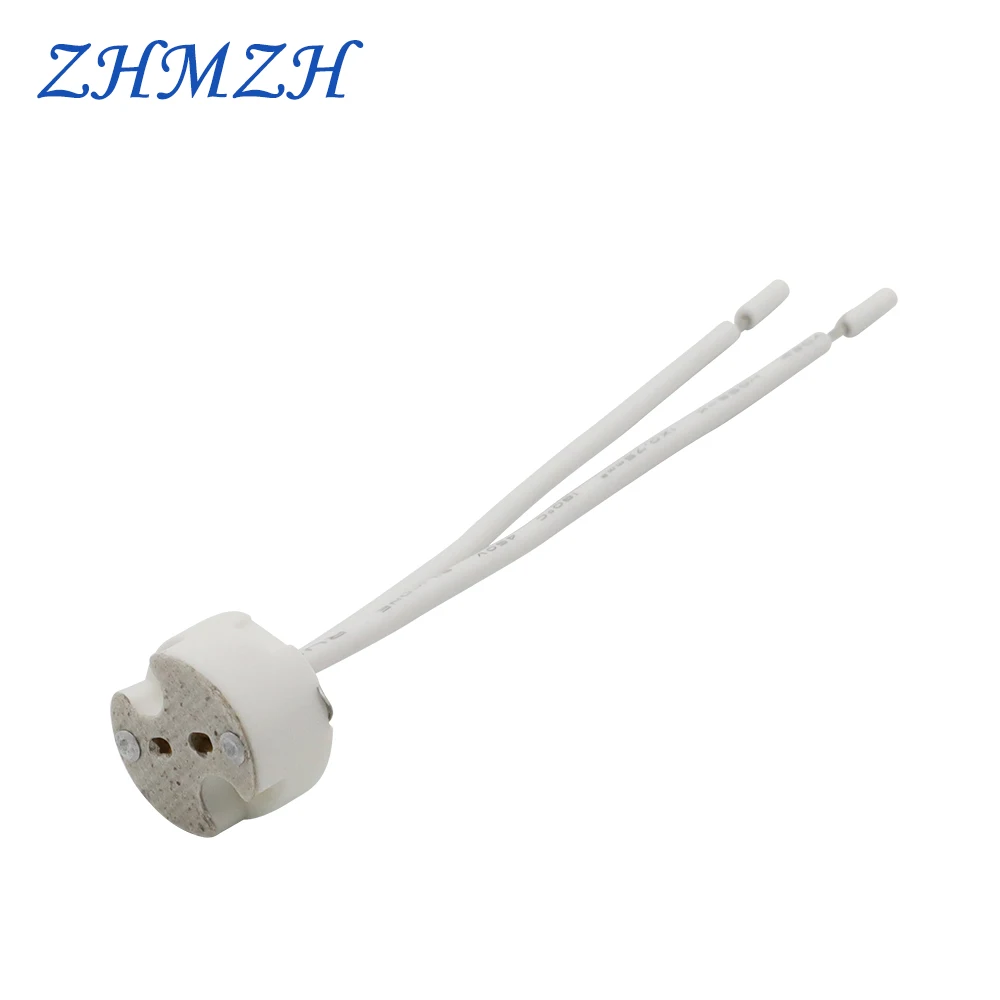 GU5.3 Ceramic Lamp Holder Lamp Socket Lamps Base 10CM 20CM 30CM 50CM For LED Lamp Cup MR11 MR16 Spotlight G5.3 Halogen Bulb