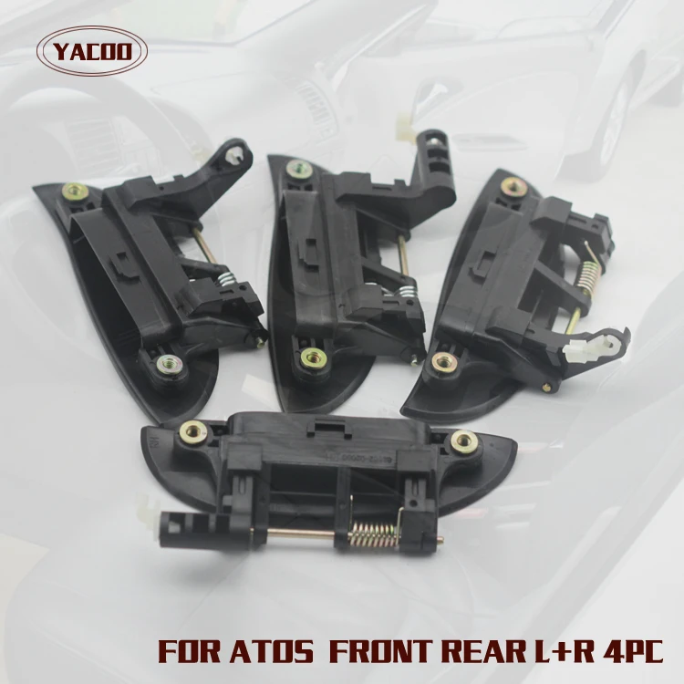 4PCS A CAR SET  EXTERIOR  DOOR HANDLE FOR HYUNDAI ATOS
