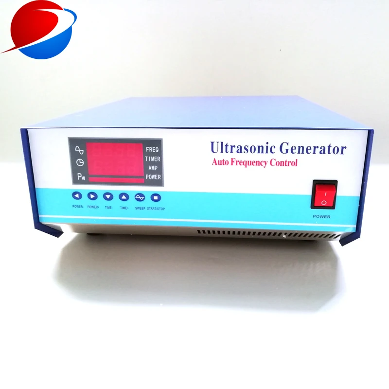 Smart Ultrasonic Power  Generator Driver Industrial Cleaning Use Multi Frequency 33K/89K/135K 600W