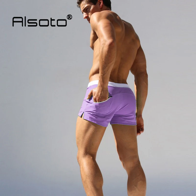 2024 New Swimwear Men Sexy swimming trunks sunga hot swimsuit mens swim briefs Beach Shorts mayo de praia homens maillot de bain