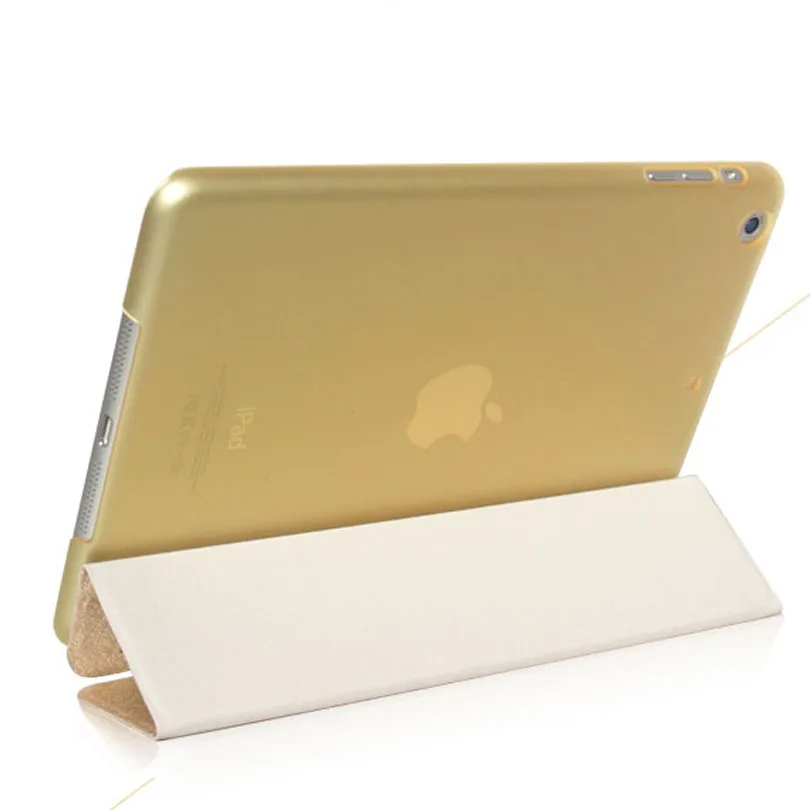 Smart Case For Apple iPad Mini 6 5 4 3 2 1 7.9 inch Fashion Luxury Leather Cover + Clear PC  Matte back Case For iPad mini6 8.3