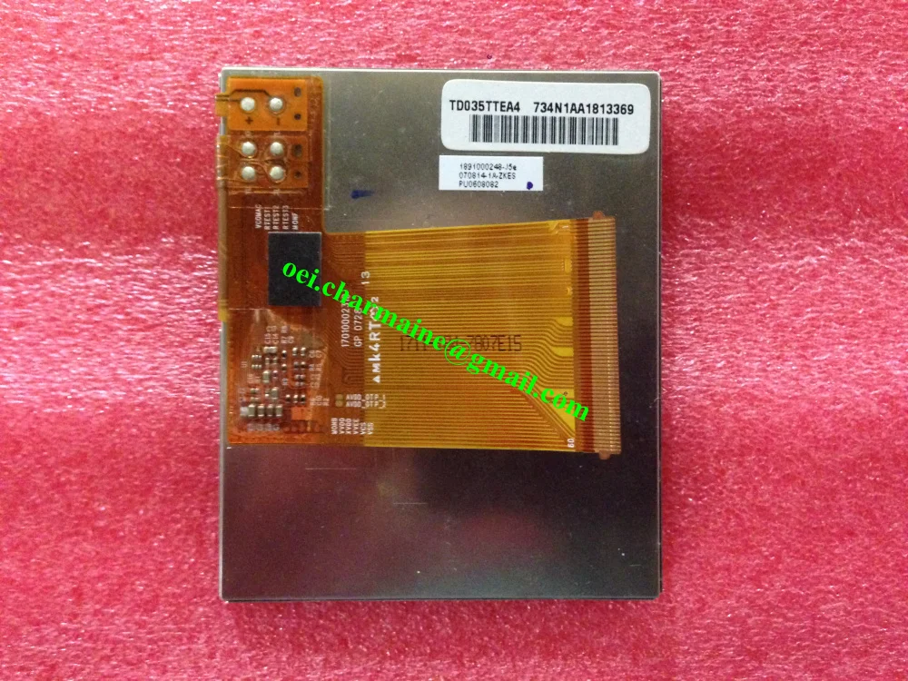 Tela interna de 3.5 polegadas. iluminação de fundo com led 320x240