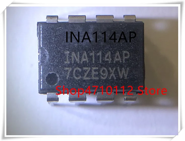 

Новинка; 10 шт./лот INA114AP INA114 DIP-8 модуль IC