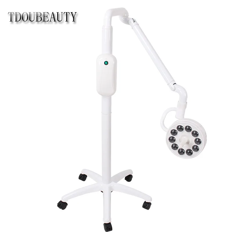 Surgical Vertical Mobile Inspection Lamp Dental Hospital Beauty Plastic Shadowless Light Wide Voltage 90V-230V