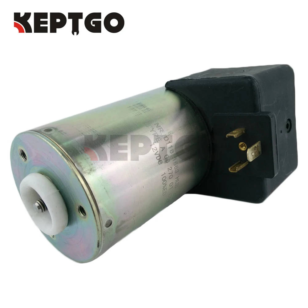 0118-1663 / 0118 1663 / 01181663 12v Fuel Shutdown Solenoid For Deutz BF4L913 F4L913 BF6L913 FL912 BF4L913