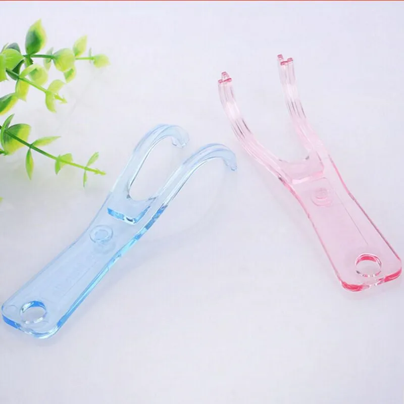 

2pcs Dexterously Portable Dental Floss Holder Oral Care Tooth Cleaner Interdental Brush Floss Holder Oral Hygiene teeth cleaning