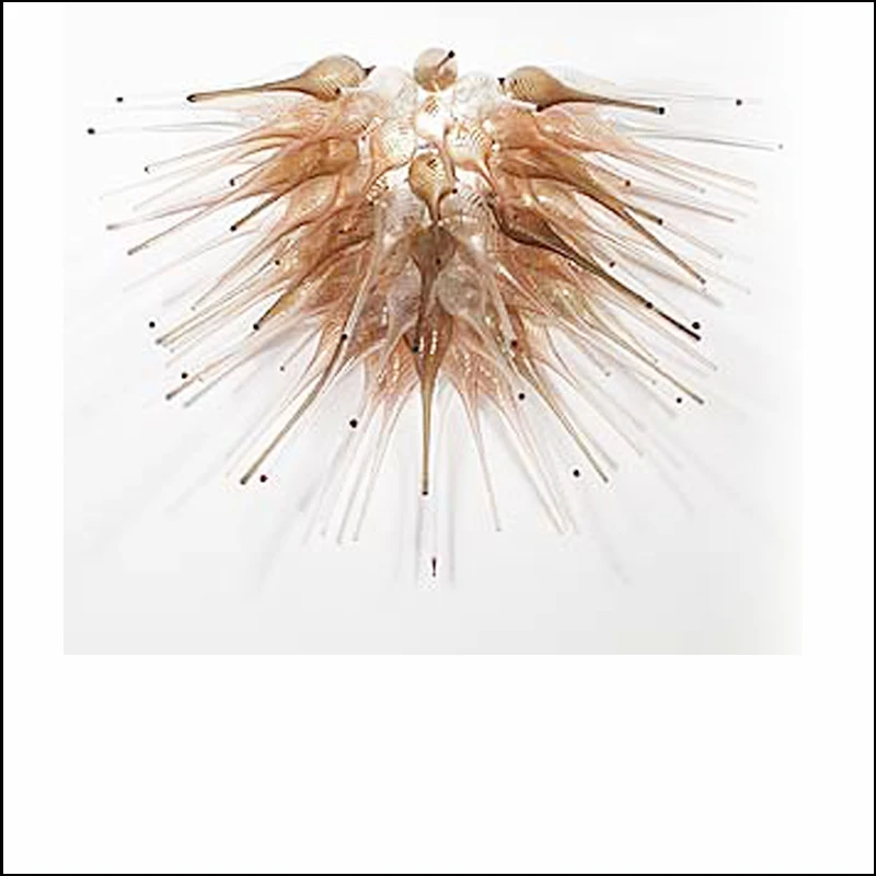 

Big Sale Chihuly Style Hand Blown Murano Glass Ceiling Lights Designer Multi Colored Ceiling Light